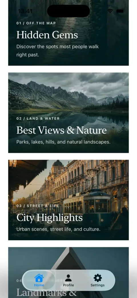Explore photo guides by category